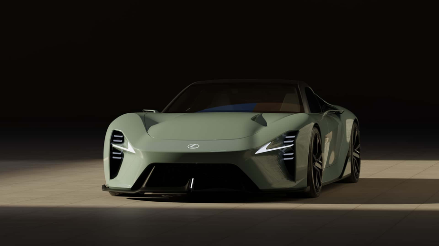 Wnętrze koncepcyjnego coupe Lexusa wygląda oszałamiająco