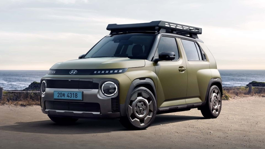 Hyundai Casper Electric Cross – Urokliwy Off-Roader w Stylu Pseudo-Terenowym