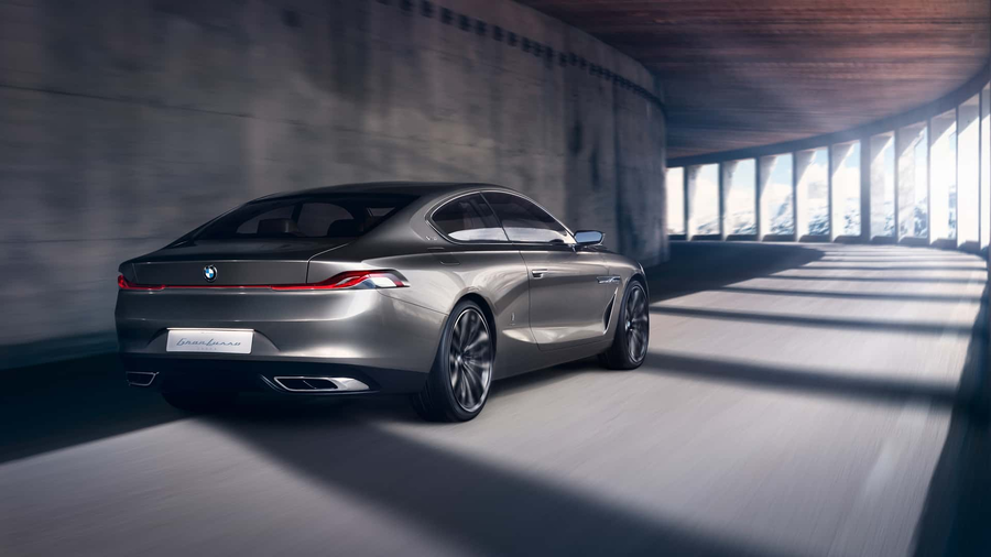 BMW Seria 8 Gran Coupe G16 - widok z tyłu