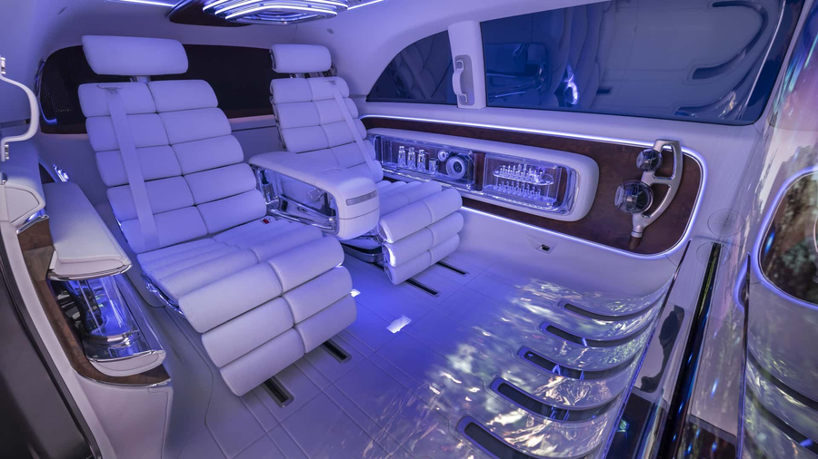 Mercedes-Benz Vision V - wnętrze